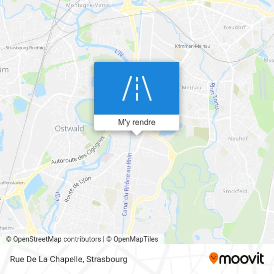 Rue De La Chapelle plan