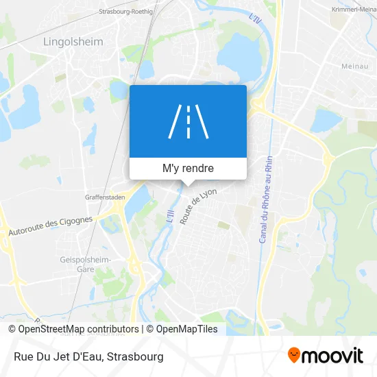 Rue Du Jet D'Eau plan