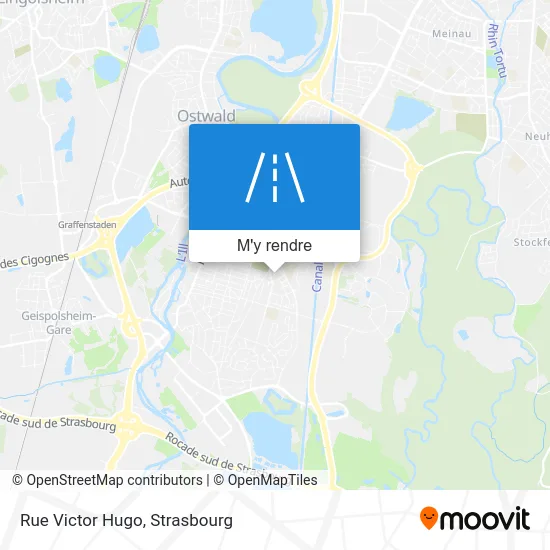 Rue Victor Hugo plan