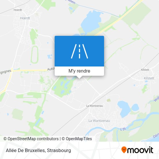 Allée De Bruxelles plan