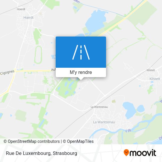 Rue De Luxembourg plan
