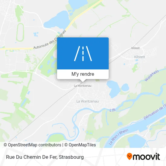 Rue Du Chemin De Fer plan