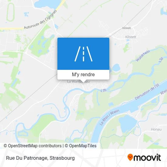 Rue Du Patronage plan