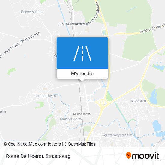 Route De Hoerdt plan