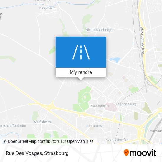 Rue Des Vosges plan