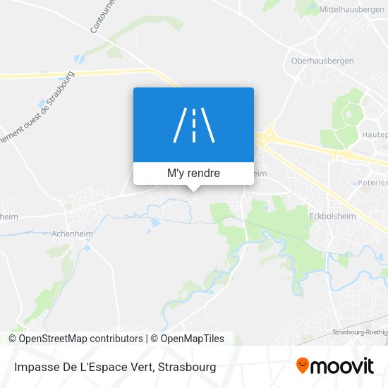 Impasse De L'Espace Vert plan