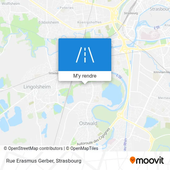 Rue Erasmus Gerber plan