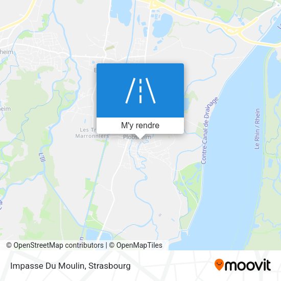Impasse Du Moulin plan