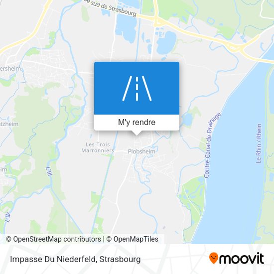 Impasse Du Niederfeld plan