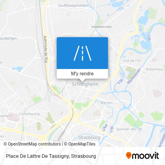 Place De Lattre De Tassigny plan