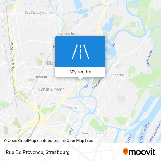 Rue De Provence plan