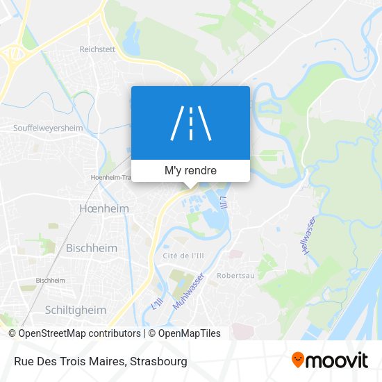 Rue Des Trois Maires plan