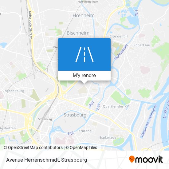 Avenue Herrenschmidt plan