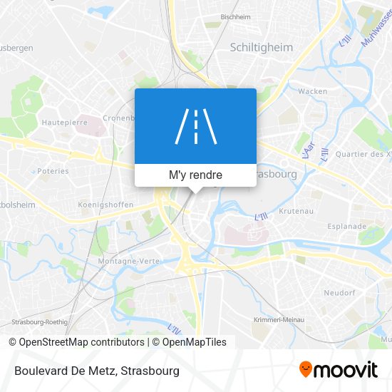 Boulevard De Metz plan
