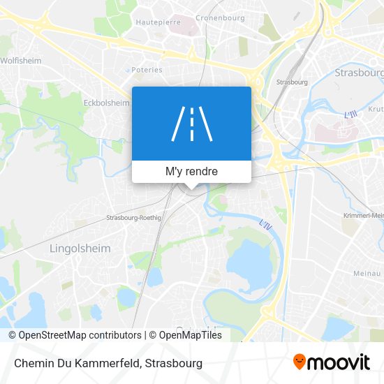 Chemin Du Kammerfeld plan