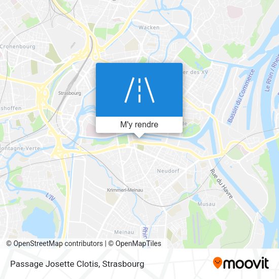 Passage Josette Clotis plan