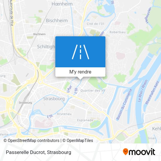 Passerelle Ducrot plan
