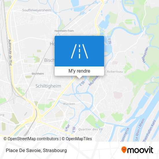 Place De Savoie plan