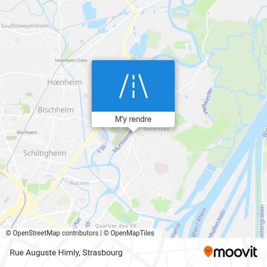 Rue Auguste Himly plan