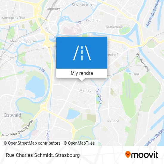 Rue Charles Schmidt plan