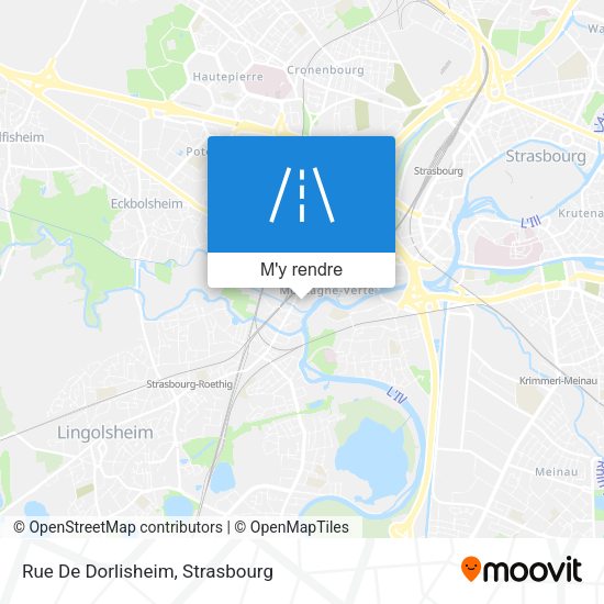 Rue De Dorlisheim plan
