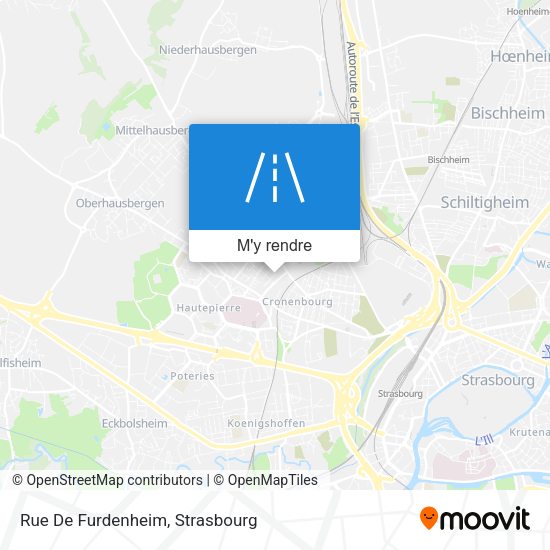 Rue De Furdenheim plan
