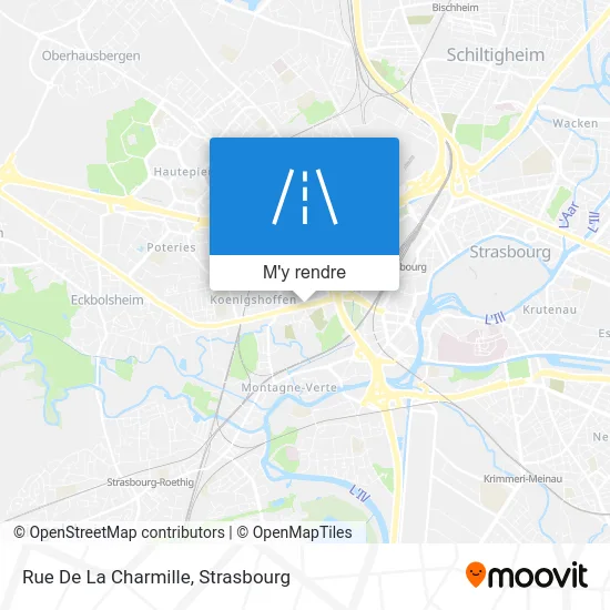 Rue De La Charmille plan