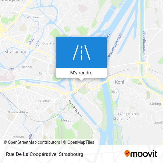 Rue De La Coopérative plan