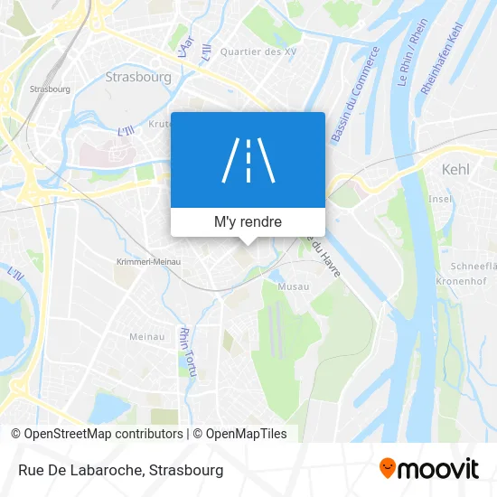 Rue De Labaroche plan