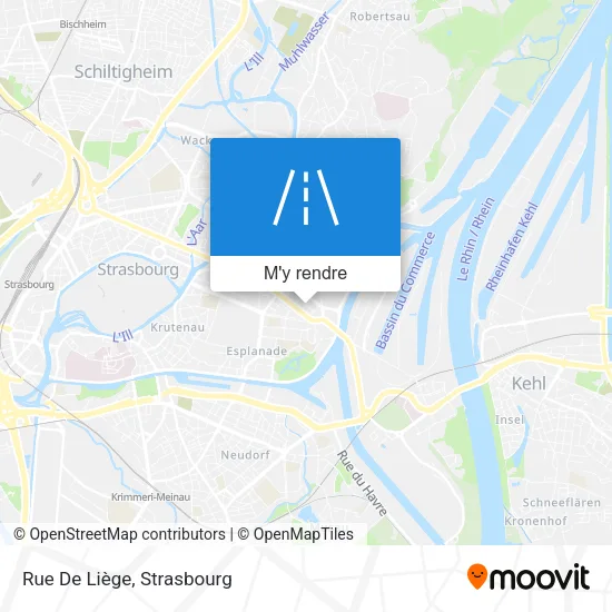 Rue De Liège plan