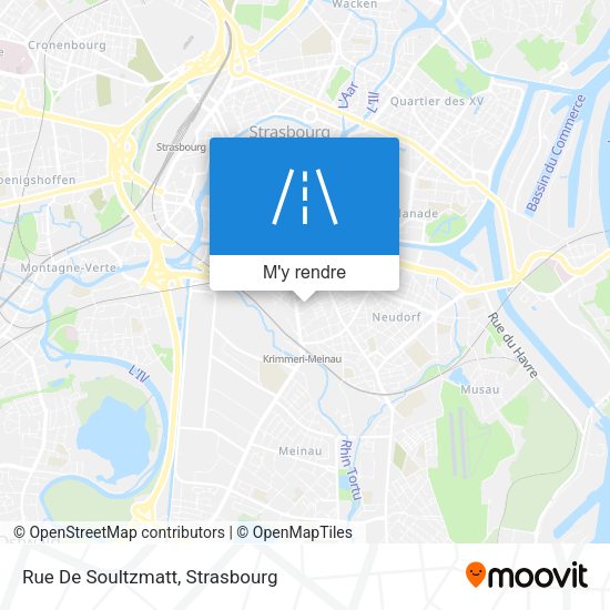 Rue De Soultzmatt plan