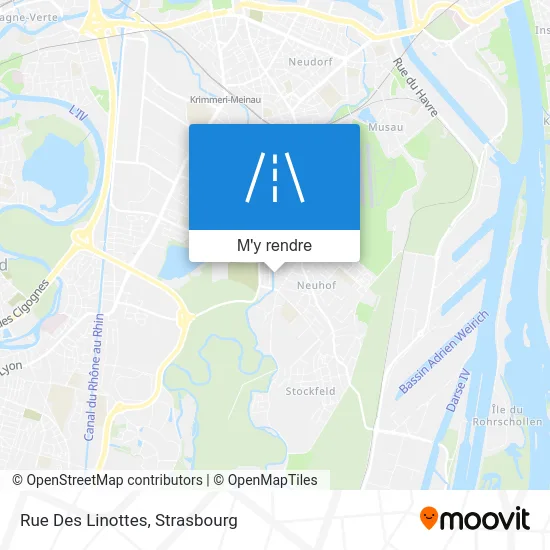 Rue Des Linottes plan