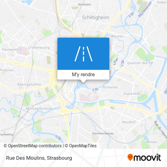 Rue Des Moulins plan