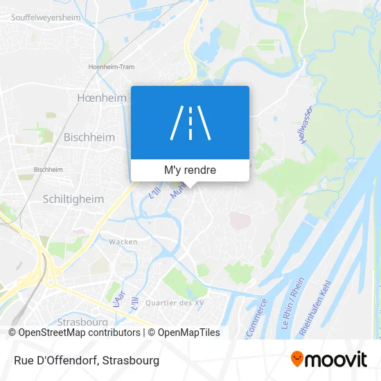 Rue D'Offendorf plan