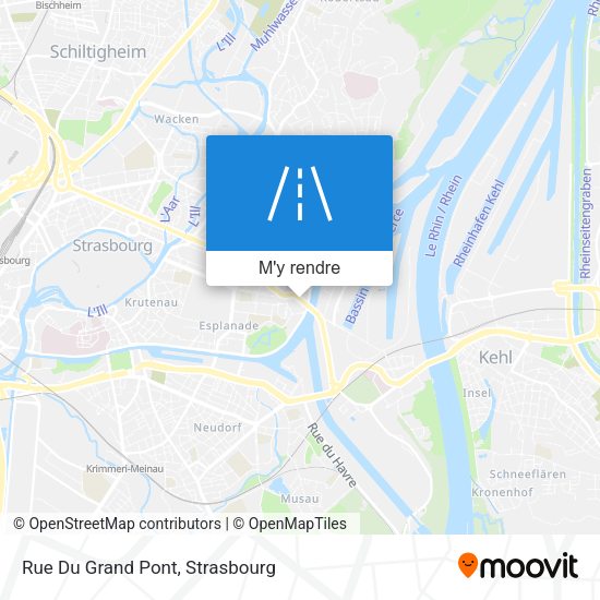Rue Du Grand Pont plan