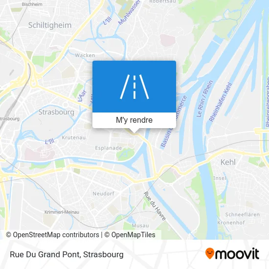 Rue Du Grand Pont plan