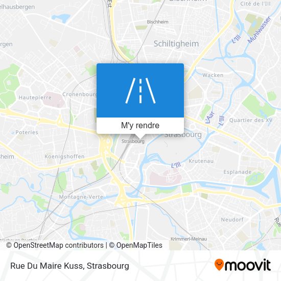 Rue Du Maire Kuss plan
