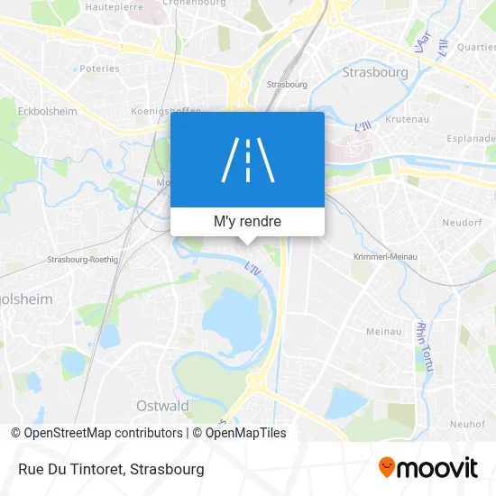 Rue Du Tintoret plan