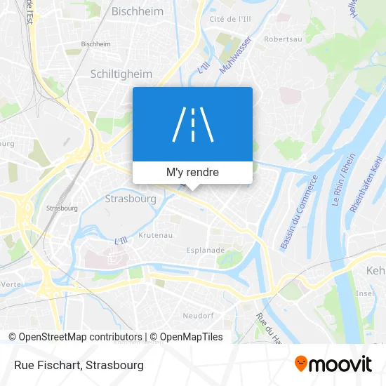 Rue Fischart plan