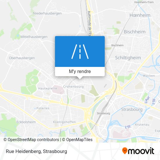 Rue Heidenberg plan