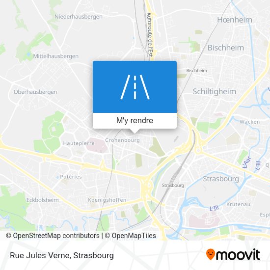 Rue Jules Verne plan