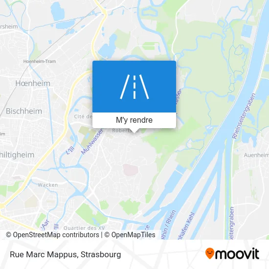 Rue Marc Mappus plan