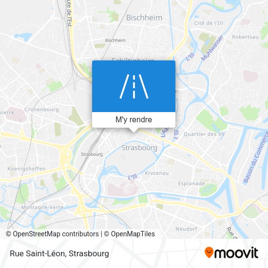 Rue Saint-Léon plan