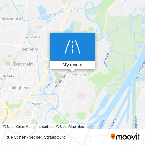 Rue Schenkbecher plan