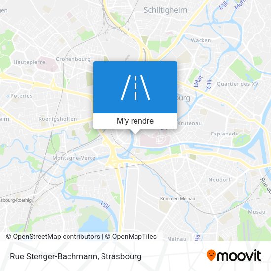 Rue Stenger-Bachmann plan