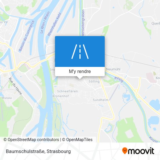 Baumschulstraße plan