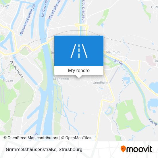 Grimmelshausenstraße plan