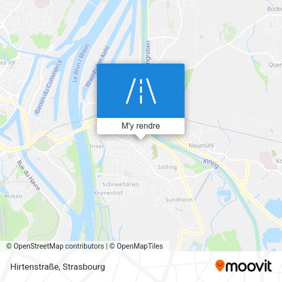 Hirtenstraße plan