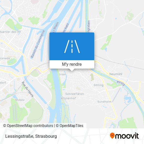 Lessingstraße plan