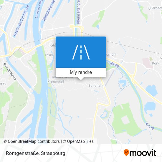 Röntgenstraße plan